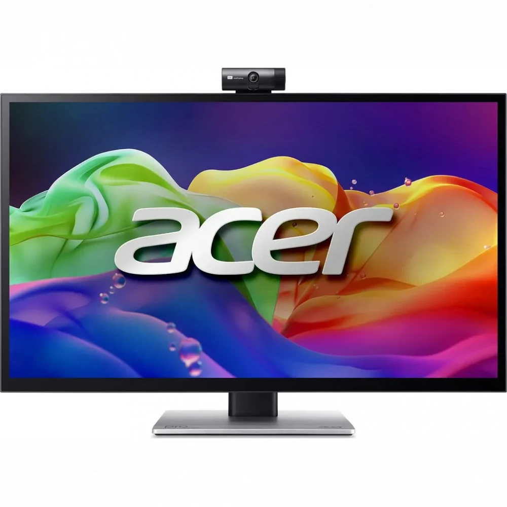 Монитор Acer PE270XTbmiiprcuzx 27'', Touch, 16:9, IPS, 5K UHD, 4ms, 400cd, 60Hz, HDMI, DP, USB, USB-C, CAM, SPK, HAS