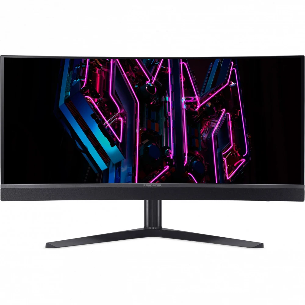 Монитор 34" ACER Predator X34Vbmiiphuzx Black (OLED 3440x1440 175 Hz 1000cd/m2 0,03ms 2xHDMI(2.0) + 1xDP + 1xType-C(PD65W) + USB3.2 (2Up2Down) + Audio out+Speaker 5Wx2 120 H.Adj)
