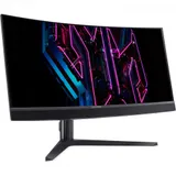 Монитор Acer/Predator X34Vbmiiphuzx/34 ''/OLED/3440x1440 Pix/2xHDMI/1xDP/1xType-C/USB3.2/Audio out/0,01 мс/250 ANSI люм/15000:1/175 Hz