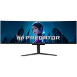 Монитор Acer Predator 49'' X49Xbmipphuzx 1800R, 32:9, QD-OLED, DQHD, 0,03ms, 250cd, 240Hz, HDMI, 2xDP, USB, USB-C, SPK, HAS