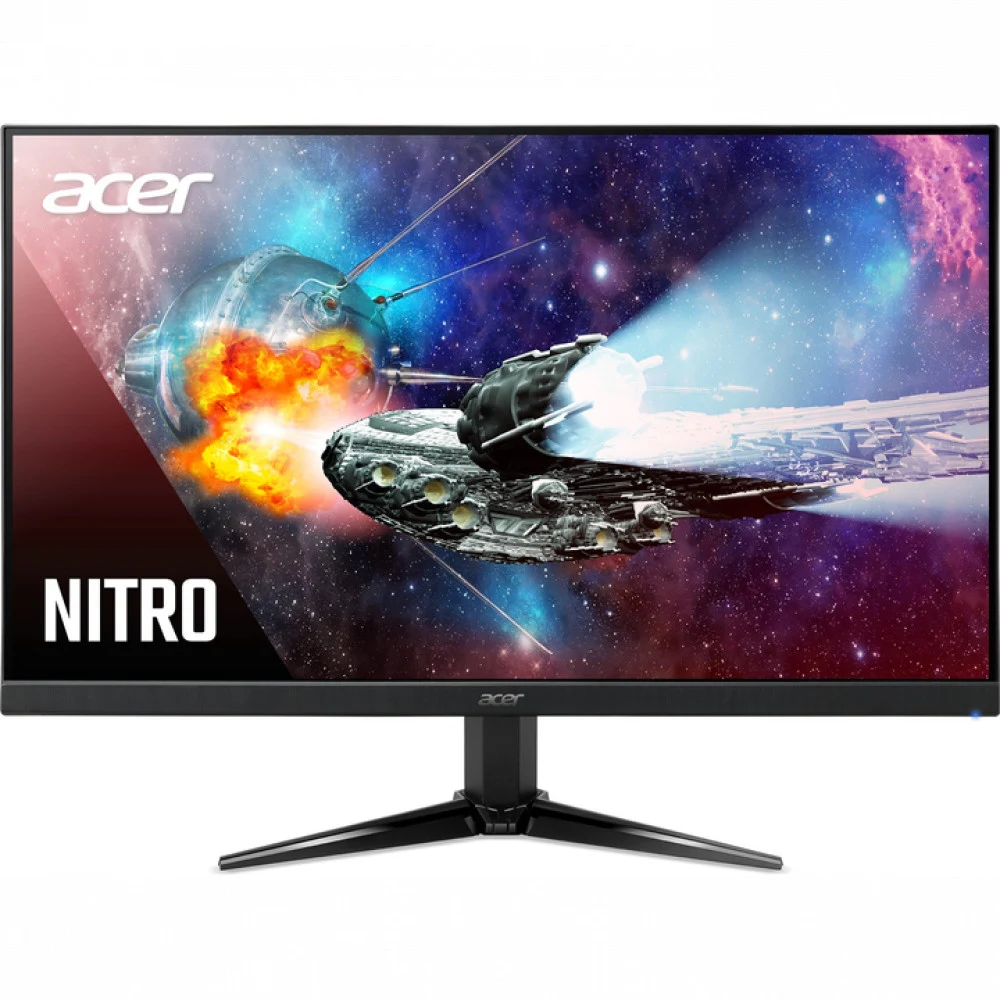 Монитор Acer Nitro QG271Gbip QG1 Series 27" 69 см / 1920×1080 Full HD / IPS / ZeroFrame / 120Hz / 1 мс (VRB) / 250 кд/м² / 1× HDMI 1.4 / 1× DisplayPort 1.2 / AdaptiveSync / VESA 100×100 / BlueLight