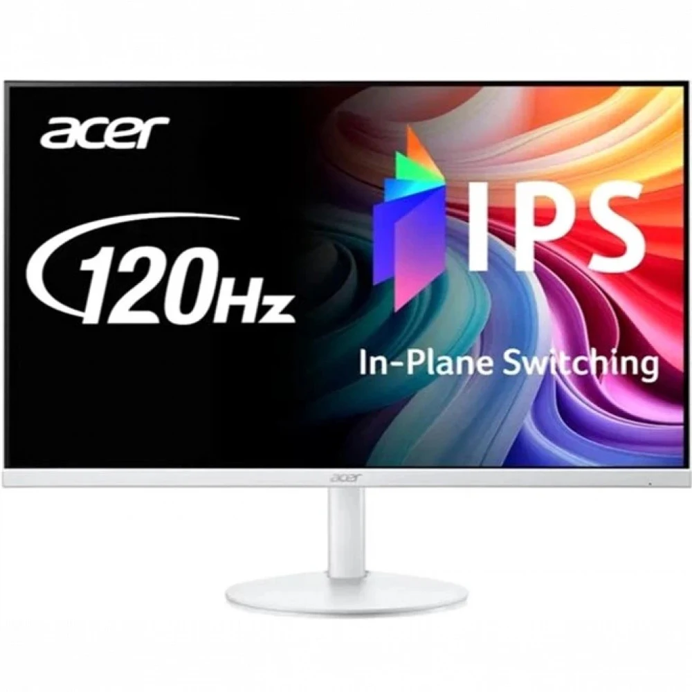 Монитор 27" Acer SA273G0wi, White, IPS, 1920x1080@120Hz, 250кд/м2, 1500:1, 1ms, VGA, HDMI
