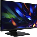Монитор/ ACER UT241YAbmihuzx 23,8'', ZeroFrame, Black, 10 point MultiTouch, 16:9, IPS, 1920x1080, 1 / 4ms, 250cd, 75Hz, 1xHDMI(1.4) + 1xType-C(90W) + Audio out + USB3.2x3+USB-B(2up 3down), Speakers