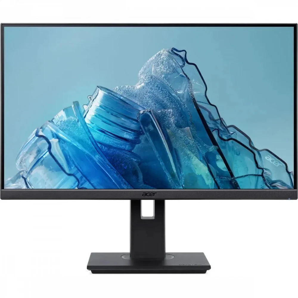 Монитор/ ACER B277EBMIPRZXV 27'', ZeroFrame Yes, Black Matt, 85% PCR, 5% OBP, 16:9, IPS, 1920x1080, 4ms, 250cd, 100Hz, 1xVGA + 1xHDMI(1.4) + 1xDP(1.2) + Audio in/out + USB3.2x4 (1up 4down), Speakers