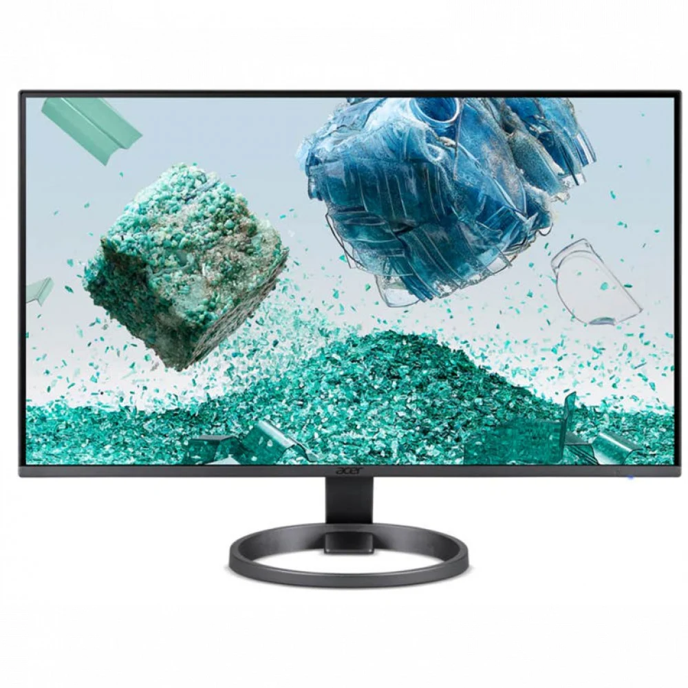27'' ACER Vero RL272EyiivUltra Thin Darkgrey, 85% PCR, 5% OBP, 16:9, IPS, 1920x1080, 4ms, 250cd, 100Hz, 1xVGA + 2xHDMI(1.4) FreeSync, Delta E<2