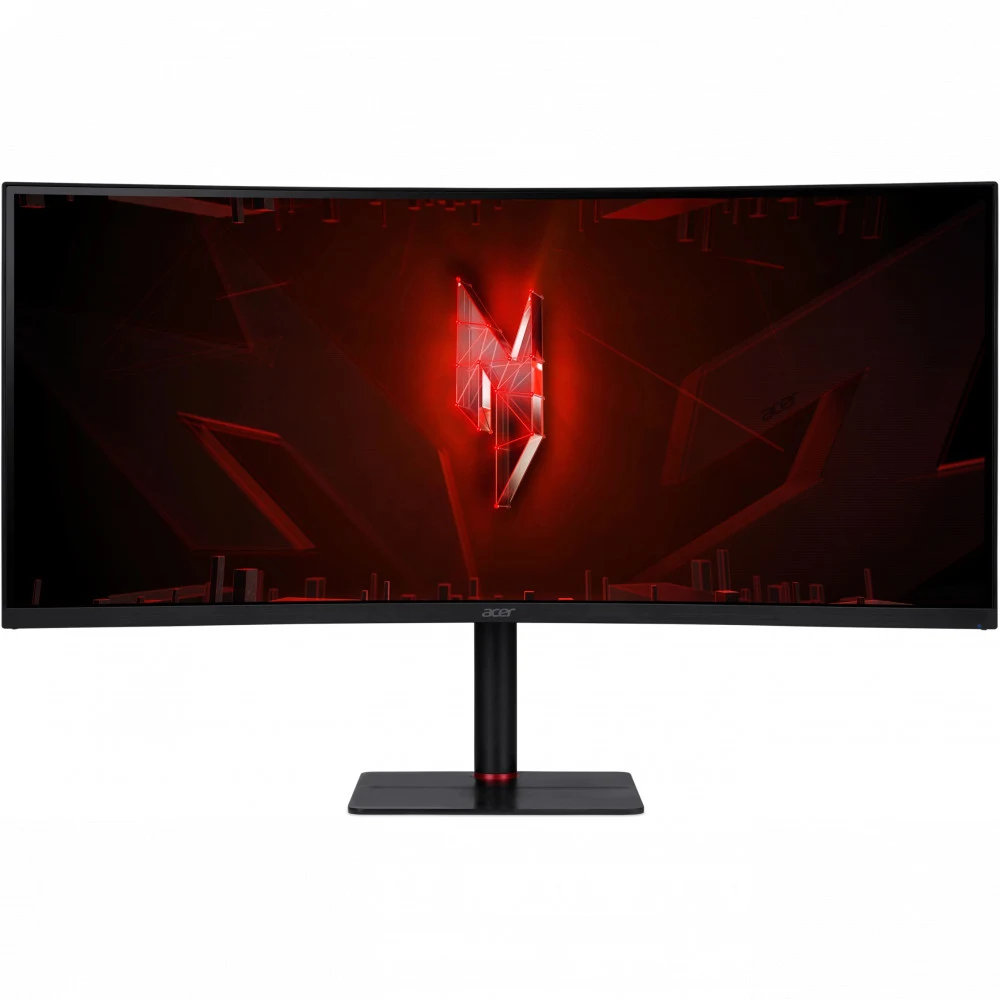 Монитор/ ACER XV345CURV3bmiphuzx 34'', ZeroFrame, Curved 1000R Black, 21:9, VA, 3440x1440, 1 / 0,5ms, 300cd, 180Hz, 1xHDMI(2.0) + 1xDP(1.4) + 1xType-C(65W) + Audio out + USB 2.0x2+USB-B(2up 2down),