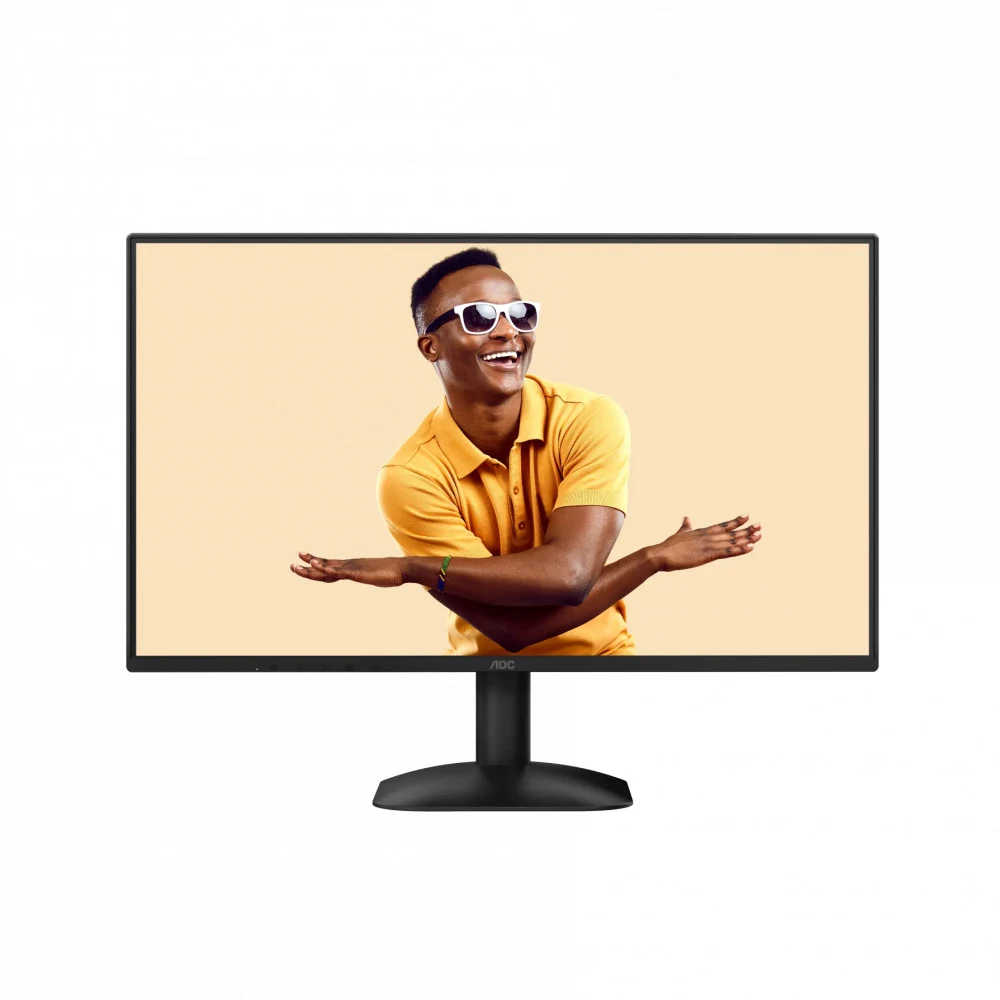 МОНИТОР 23.8" AOC 24B31H Black (IPS, 1920x1080, 120Hz, 1 ms, 178°/178°, 250 cd/m, 1500:1, +HDMI 1.4 (AC ext))