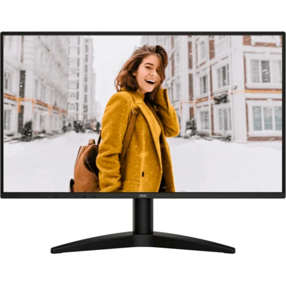 Монитор 23.8" AOC 24B36H IPS, 1920x1080, 120Hz, 4ms, 300сd/m, 1500:1 | VGA , HDMI(1.4) | ExPSU, Vesa 100, Black