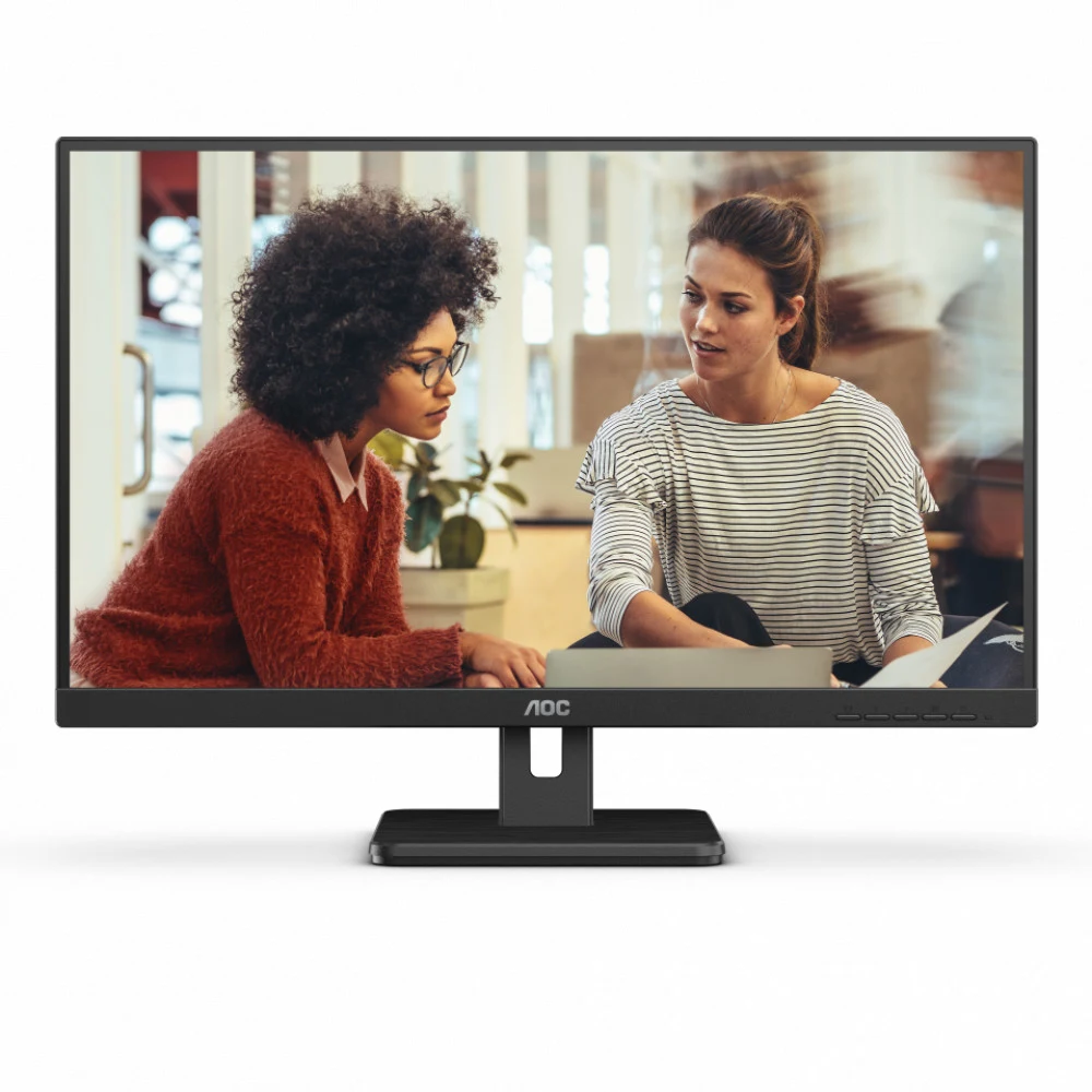 Монитор Игровой 24" AOC 24E3UM/01 VA 1920x1080 75Hz 4ms 350cd/m 3000:1 HDMI DP USB 2x2W Black