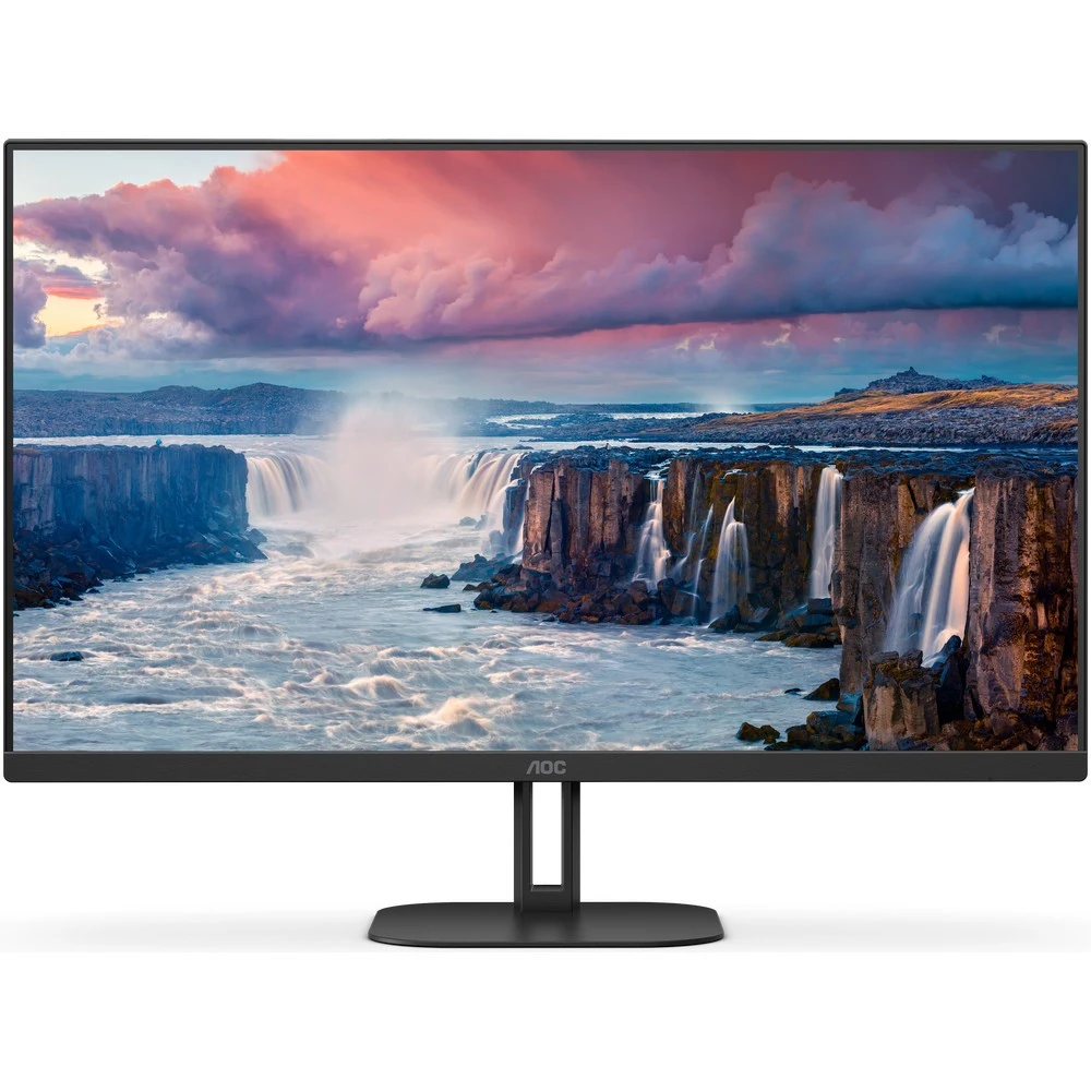 23,8" AOC 24V5CE/BK 1920x1080 75Hz IPS LED 16:9 4ms HDMI 1xUSB-C/4xUSB 3.2 20M:1 1000:1 178/178 300cd Tilt Speakers Black