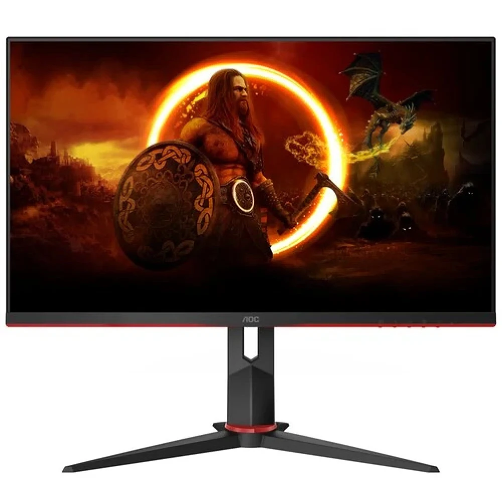 Монитор Игровой 27" AOC 27G2ZN3/BK/01 VA 1920x1080 280Гц 0.5мс 3000cd/m 1000:1 2xHDMI 1xDP Регулировка по высоте 130мм. Переворот, Поворот, Наклон, Съемная стойка. Black