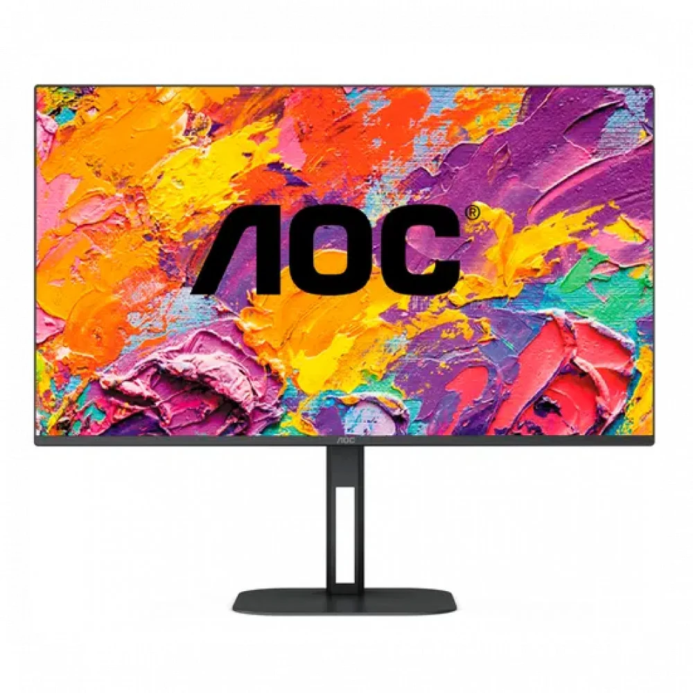 27" AOC 27V5CE 1920x1080 75Hz IPS LED 16:9 4ms HDMI 1xUSB-C/4xUSB 3.2 20M:1 1000:1 178/178 300cd Tilt Speakers Black