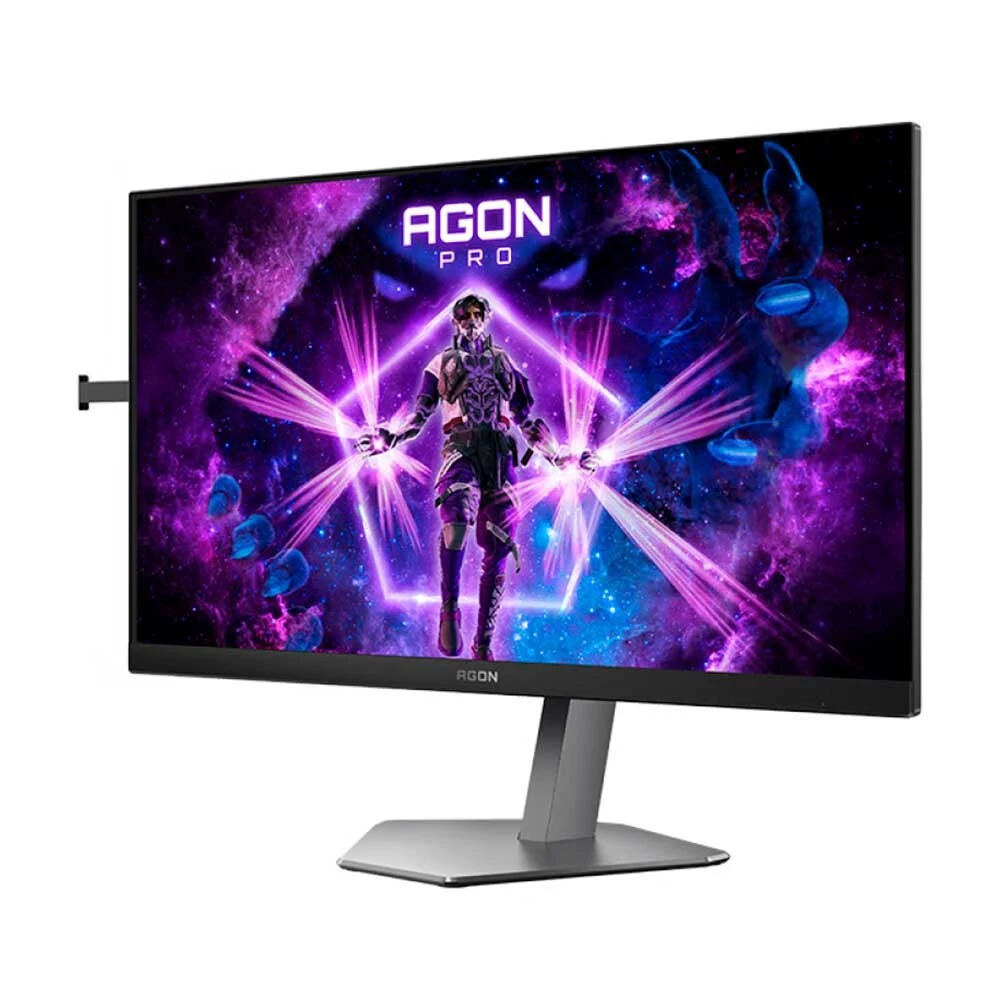 Монитор 24.1" AOC AGON AG246FK6 TN, 1920x1080, 600Hz, 0,5ms, 400сd/m, 1000:1, HDR10 | 2xHDMI(2.0), DP(1.4), 4xUSB 3.2 | HAS, Pivot, Swivel, InPSU, Vesa 100, Black/Grey