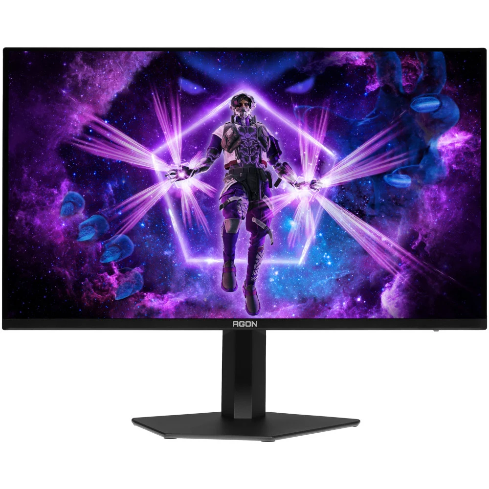 Монитор 31.5" AOC AGON AG326UD QD-OLED, 3840x2160, 165Hz, 0,03ms, 1000сd/m, 1500000:1, HDR10 | 2xHDMI(2.1), DP(1.4), 3xUSB 3.2 | HAS, Pivot, Swivel, InPSU, Speakers, Vesa 100, Black/Grey