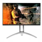 LCD AOC 27" AGON AG273QX Black-Silver с поворотом экрана {VA, 2560x1440, 165Hz, HDR400, 1 ms, 178°/178°, 400 cd/m, 50M:1, +HDMI 2.0, +DisplayPort 1.2, +4xUSB 3.0, +MM, FreeSync2}