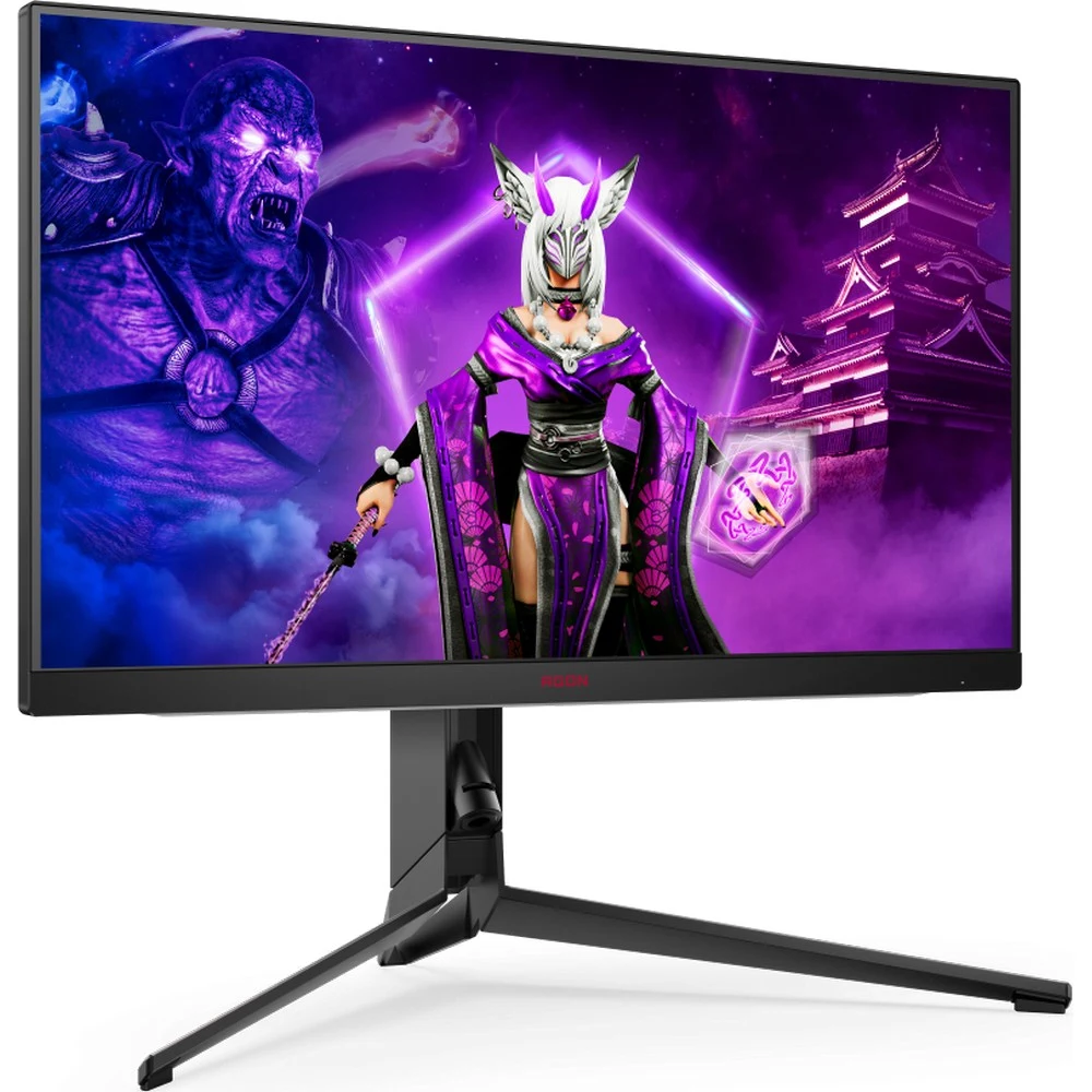Монитор LCD 27'' [16:9] 2560х1440(WQHD) IPS, nonGLARE, 240 Hz, 750 cd/m?, H178°/V178°, 1000:1, 80M:1, 1.07B, 1ms, 2xHDMI, DP, USB-C, USB-Hub, Height adj, Pivot, Tilt, Swivel, Speakers, 3Y, Black