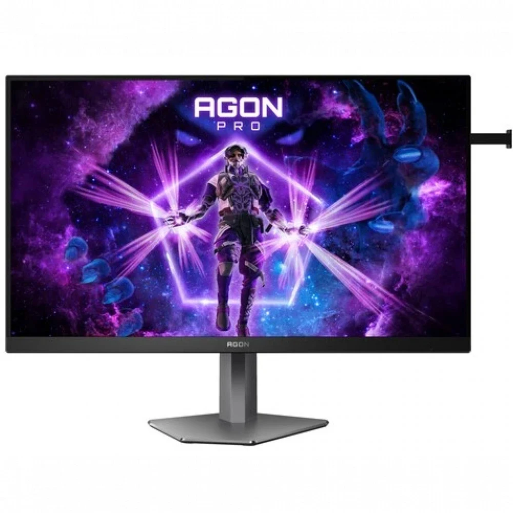 Монитор Игровой 27" AOC AG276FK IPS 1920x1080 520Hz 0.3мс 400cd/m 1000:1 2xHDMI 1xDP 4xUSB HDR400, Регулировка по высотке 130мм, Поворот экрана 90°, Black