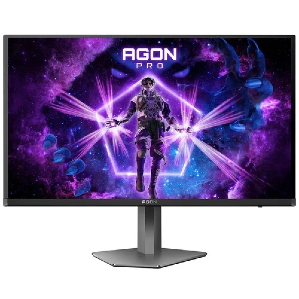 Монитор 26.5" AOC AGON AG276QKD2 QD-OLED, 2560x1440, 500Hz, 0,03ms, 1000сd/m, 1500000:1, HDR10 | 2xHDMI(2.1), DP(2.1), 4xUSB 3.2 | HAS, Pivot, Swivel, ExPSU, Speakers, Vesa 100, Black/Grey