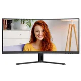 Монитор 34" AOC CU34B3E/01 VA 3440x1440 120Hz 1500R 4ms 300cd/m2 3500:1 1xHDMI 1xDP 1хAudio out