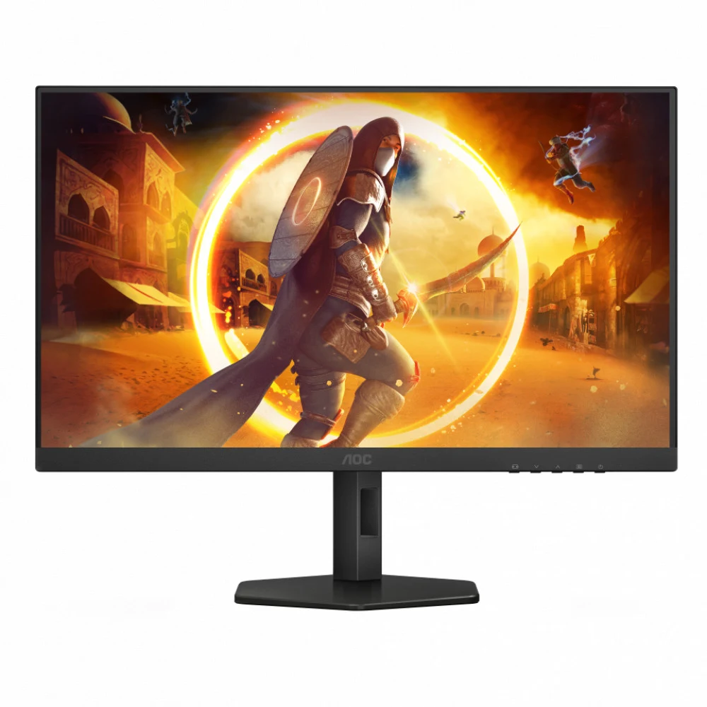 Монитор 27" AOC Q27G4XF IPS, 2560x1440, 180Hz, 1ms, 300сd/m, 1000:1, HDR10 | HDMI(2.0), DP(1.4) | HAS, Pivot, Swivel, InPSU, Vesa 100, Black/Grey