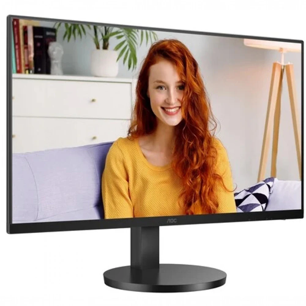 Монитор 27" AOC U27B3AF IPS, 3840x2160, 60Hz, 4ms, 350сd/m, 1000:1, HDR10 | 2xHDMI(2.0), DP(1.4) | HAS, InPSU, Speakers, Vesa 100, Black