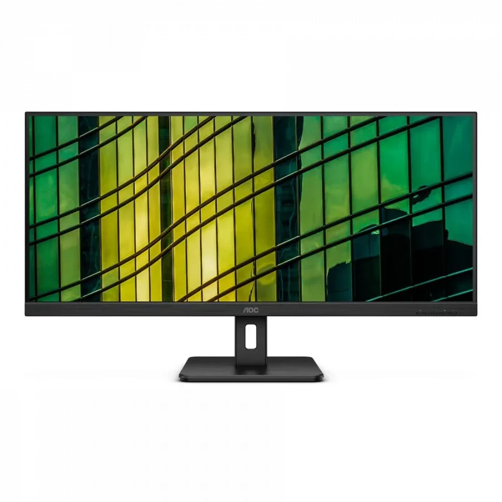 34" AOC U34E2M 3440x1440@100Гц VA LED 21:9 4ms 2*HDMI DP 20M:1 4000:1 178/178 300cd Tilt Black