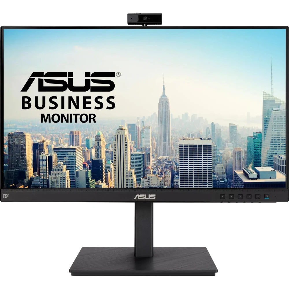 Монитор LCD 23.8" BE24EQSK/ ASUS BE24EQSK 23,8" FHD(1920x1080), 16:9, IPS, Video Conferencing Monitor, 300 cd/m2, 1000:1, 178/178, 4ms, 75Hz, Web Camera FHD, D-SUB, HDMI, DP, Speakers, Mic Array, HA