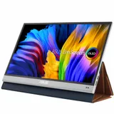 Монитор 13.3" ASUS OLED MQ13AH, Black-Silver,OLED,1920x1080@60Hz,400кд/м2,100000:1,H/V:178,mini-HDMI