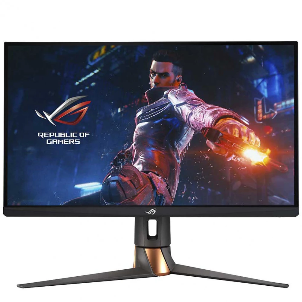 Монитор ASUS ROG Swift PG27UQR 27" IPS monitor, 4K (3840x2160), 160Hz, 1 ms(GtG), 400 cd/m2, HDMIx2, DPx2, USBx2, FreeSync Premium Pro, DisplayHDR 600