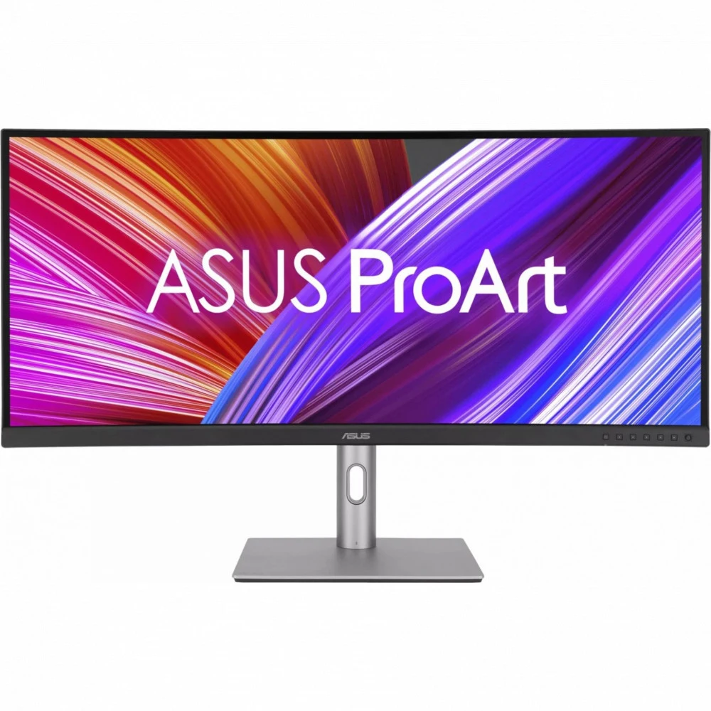 Монитор LCD 34" PA34VCNV/ ASUS ProArt Display PA34VCNV 34.1" IPS curved (3800R) monitor, 3440x1440, 21:9, 300cd/m2, 5ms(GTG), 60Hz, Speakers, DPx2 (Daisy Chain), HDMIx2, USB Hub, USB-C (96W), RJ45,