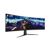Монитор ASUS XG49VQ VA,49",32:9 UHD(3840x1080x144 Hz),400cd/m2,HDR 400,3000:1,178/178,4ms,Spks 5W,DP,2HDMI,3xUSB