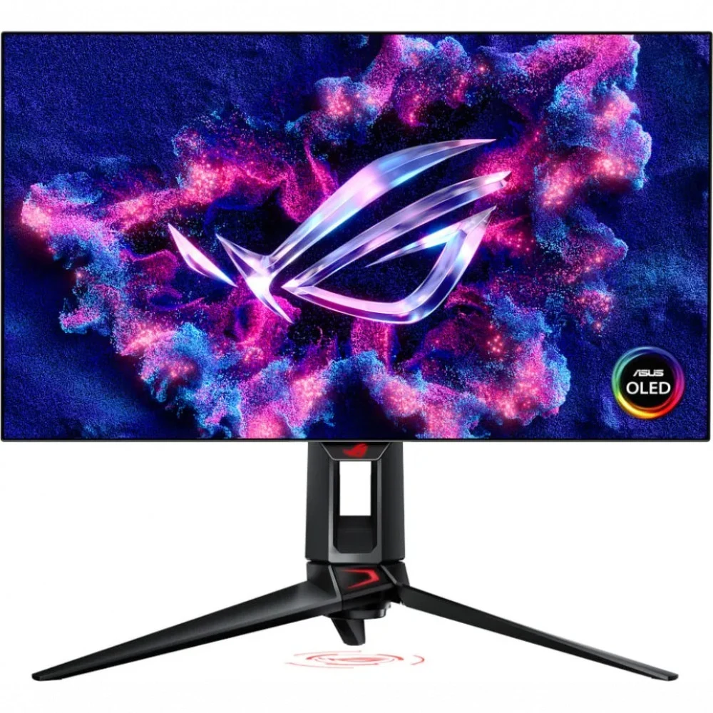 Монитор Asus 26" ROG Swift PG27AQDP черный OLED LED 16:9 HDMI матовая HAS Piv 450cd 178гр/178гр 2560x1440 480Hz DP 2K USB 6.2кг