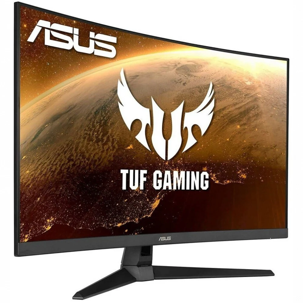 ASUS 31.5" VG32VQ1BR VA LED curved, 2560x1440, ProGaming, 1ms, 250cd/m2, 178°/178°, 100Mln:1, 165Hz, HDR10, 2*HDMI, DP, MM, Swivel, Tilt, VESA, Black, 90LM0661-B02170 3 years