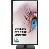 ASUS VA27AQSB, 27" Wide LED IPS monitor, WQHD (2560 x 1440), 1ms MPRT, 350 cd/㎡, 100 M :1, 178°(H), 178°(V), 75Hz, HDMI, DP, speakers 2W x 2, USB, VESA 100x100 mm, HAS, black