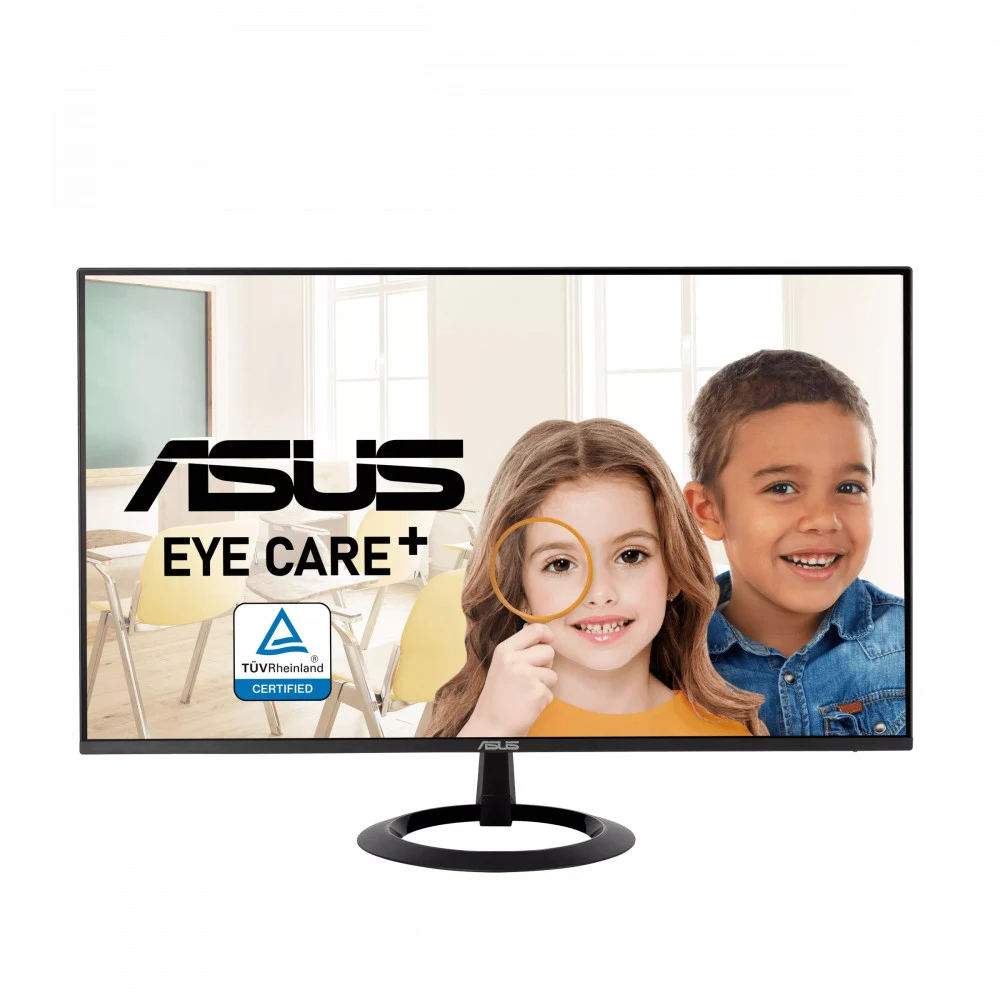 Монитор ASUS VZ27EHF 27" IPS monitor FHD (1920x1080), безрамочный корпус, 100 Hz, Adaptive-Sync, 1 ms (MPRT), HDMI, фильтрация синего света, подавление мерцания, поддержка настенного крепления