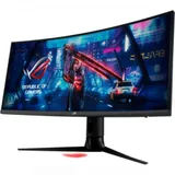 ASUS 34" ROG Strix XG349C IPS LED изогнутый, ProGaming, 3440x1440, 1ms, 400cd/m2, 100Mln:1, 178°/178°, HDMI, DP, USB Type-C, 180Hz, HDR 400, MM, G-SYNC, Tilt, Swivel, HAS, VESA, Black, 90LM06V0-B01A