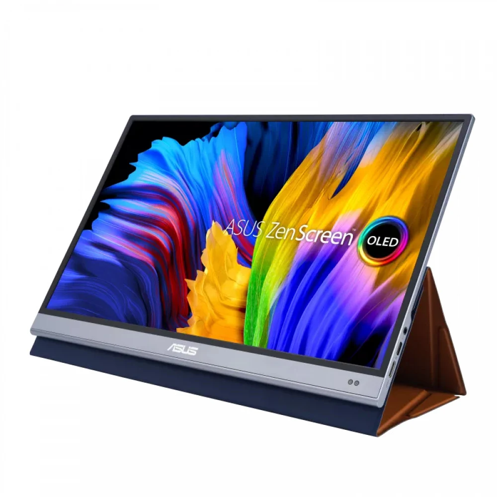 Монитор Asus 15.6" ZenScreen MQ16AH серебристый OLED LED 1ms 16:9 HDMI матовая 10000:1 400cd 178гр/178гр 1920x1080 60Hz FHD USB 3.37кг