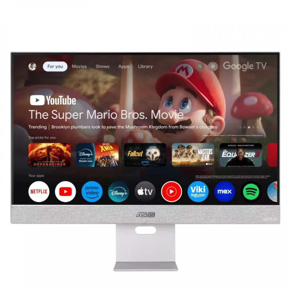 Монитор ASUS MS27UC IPS,27",16:9 UHD(3840x2160x60Hz),350cd/m2,HDR10,1000:1,178/178,4ms,Spks 5W,DP,HDMI,USBC 90W