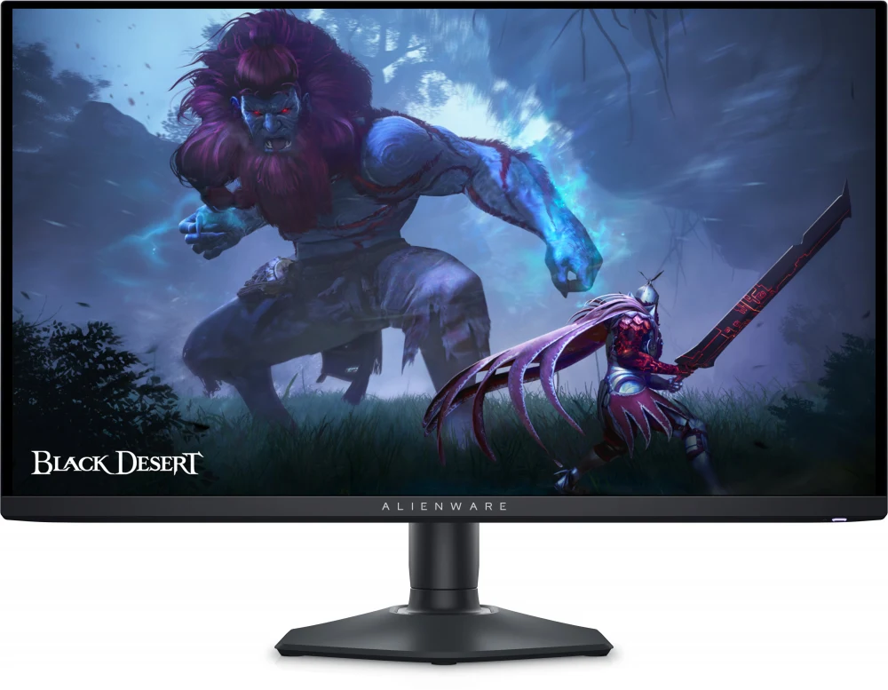 Монитор Dell 27" AW2725DF Gaming Monitor Bk/Bk (QD-OLED 16:9 1000cd/m2(HDR peak) 1.5M:1 0,03ms 2560x1440x360Hz(DP)x144Hz(HDMI) 2xDP HDMI 4xUSB3.2 USB-C Tilt Swiv HAS Pivot VESA)