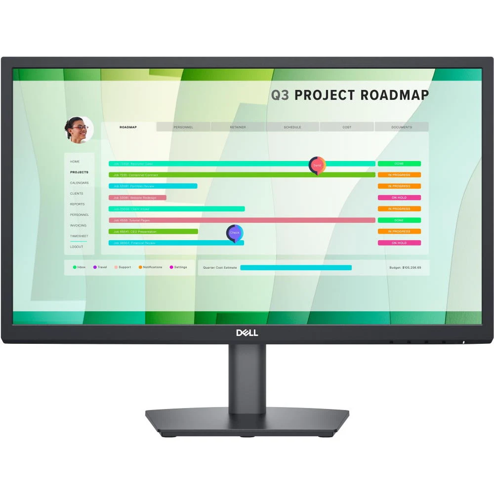 Монитор Dell/E2223HN/21,5 ''/VA/1920x1080 Pix/VGA/HDMI/5 ms/250 ANSI-Lum/3000:1/60 Hz 210-AZZG