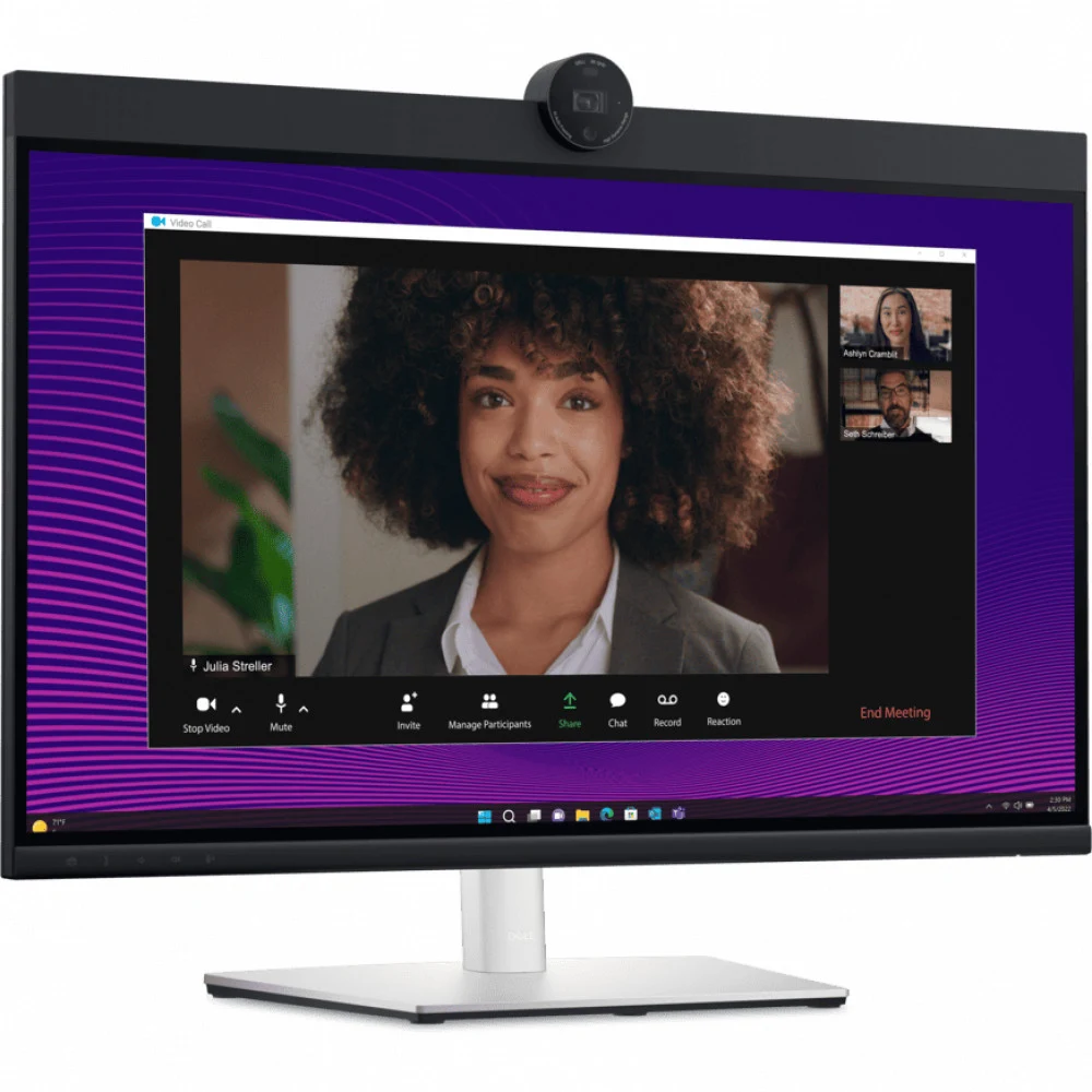 Монитор Dell/P2724DEB/27 Video Conferencing Monitor/27 ''/QHD/2560x1440 Pix/1x HDMI (HDCP 1.4)/1x DP 1.4 (HDCP 1.4)/1x DP-out /60 Hz/1x RJ45/60 Hz 210-BFMZ