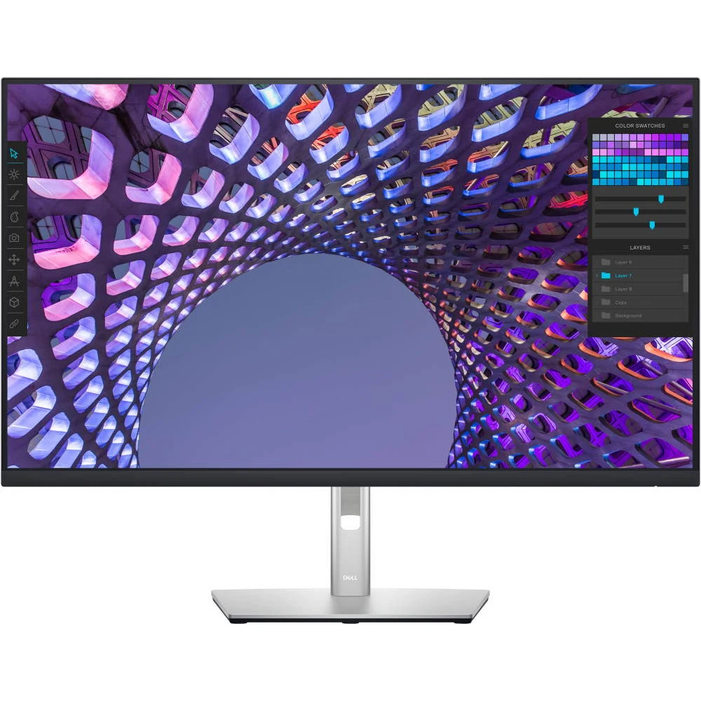 Монитор Dell 31.5" P3223QE S/Bk (IPS 16:9 300 cd/m2 1000:1 3840x2160x60Hz 5ms 1,07bln 178/178 DP HDMI USB-C 3.2(90W) 4xUSB-A3.2 RJ45 Tilt Swiv HAS Pivot VESA100x100)