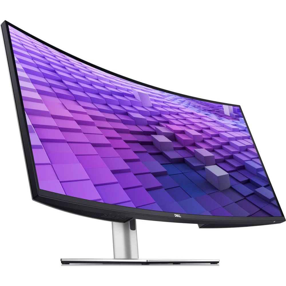 Монитор Dell 38" U3824DW Curved S/BK(IPS 21:9 3840x1600x60Hz 300cd/m2 2000:1 5ms 178/178 1,07bill 2xHDMI DP 4xUSB-C,5xUSB3.2 RJ45 Spk 9W HAS Tilt Swiv VESA)