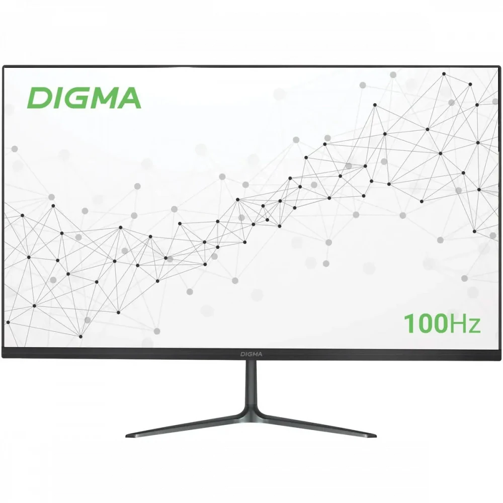 Монитор Digma 23.8" Progress 24P302F черный IPS LED 5ms 16:9 HDMI матовая 250cd 178гр/178гр 1920x1080 100Hz FreeSync VGA FHD 3.6кг
