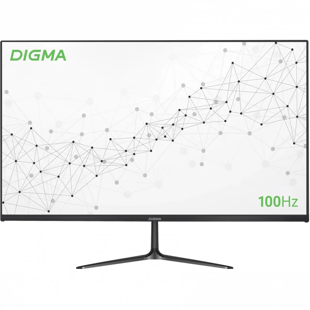 Монитор Digma 27" Progress 27P302Q черный IPS LED 1ms 16:9 HDMI матовая 250cd 178гр/178гр 2560x1440 100Hz FreeSync DP 2K 4.2кг