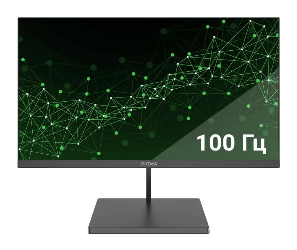 Монитор Digma 23.8" Progress 24P501F 1920x1080, IPS, 16:9, 178° /178°, 100 Hz, 5 ms, 250 cd/m2, 1000:1, Наклон экрана 1x HDMI 1.4, 1x DP 1.2, 1x VGA (D-SUB), Speakers 2x1 Вт,AMD FreeSync, NVIDIAG-Sy