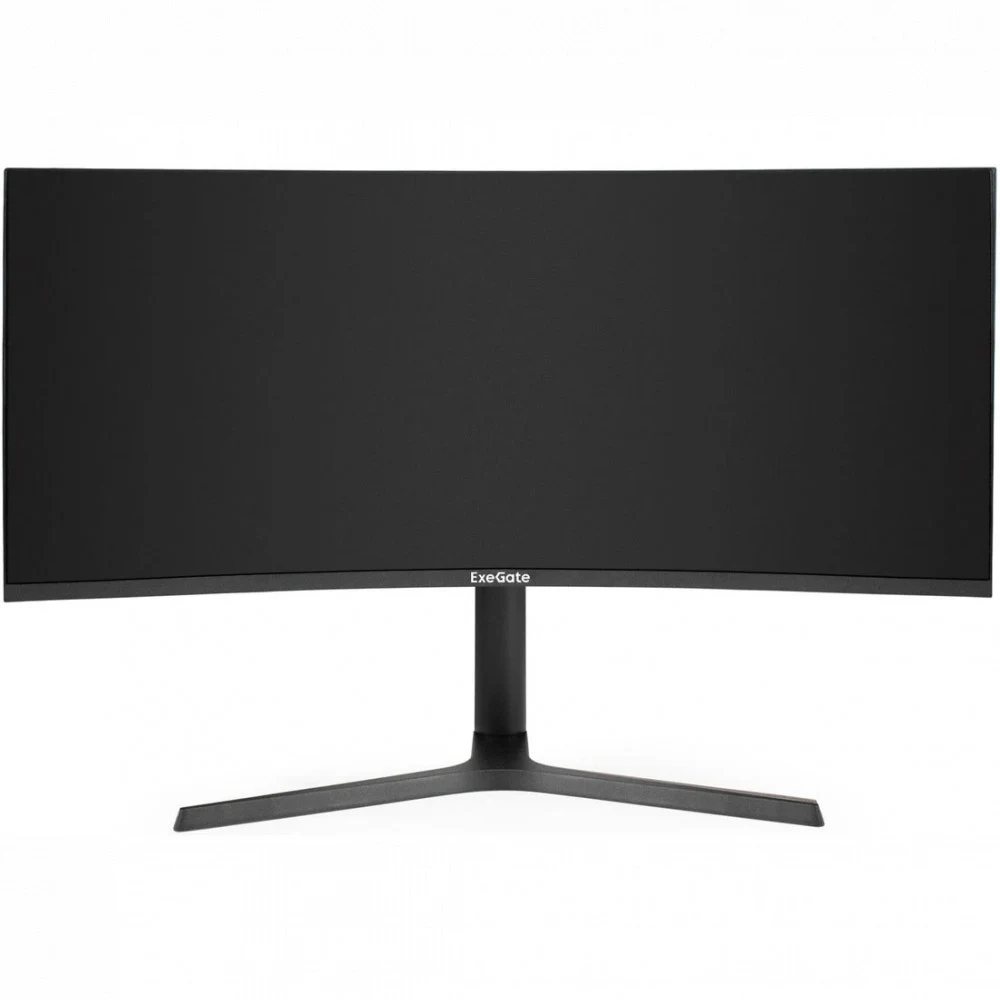 Монитор изогнутый игровой с аудио 34" UQHD 165 Гц ExeGate Combat EC3407TA (VA Curved R1800 LED Grade A+, UltraWide QHD 3440x1440@165Гц, 21:9, 300cd/m2, 4000:1, 178°/178°, 1ms, 2xHDMI2.0, 2xDisplayPo
