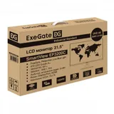 Монитор с аудио 31.5" UHD 4K ExeGate SmartView EF3200C (IPS LED Grade A+, 4K, 3840x2160@60Гц (UHD 4K), 16:9, 300cd/m2, 1000:1, 178°/178°, 5ms, 2xHDMI2.0, DisplayPort, USB, speakers, audio-out, Flick