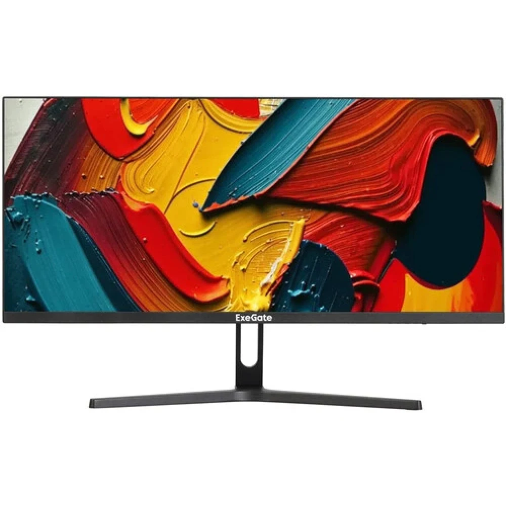 Монитор безрамочный с аудио 29" ExeGate SmartView ES1500 (IPS LED Grade A+, 2560x1080@75Гц, 21:9, 300cd/m2, 1000:1, 178°/178°, 1ms, HDMI, DisplayPort, USB, аудио-выход, RGB-подсветка, FreeSync, Flic
