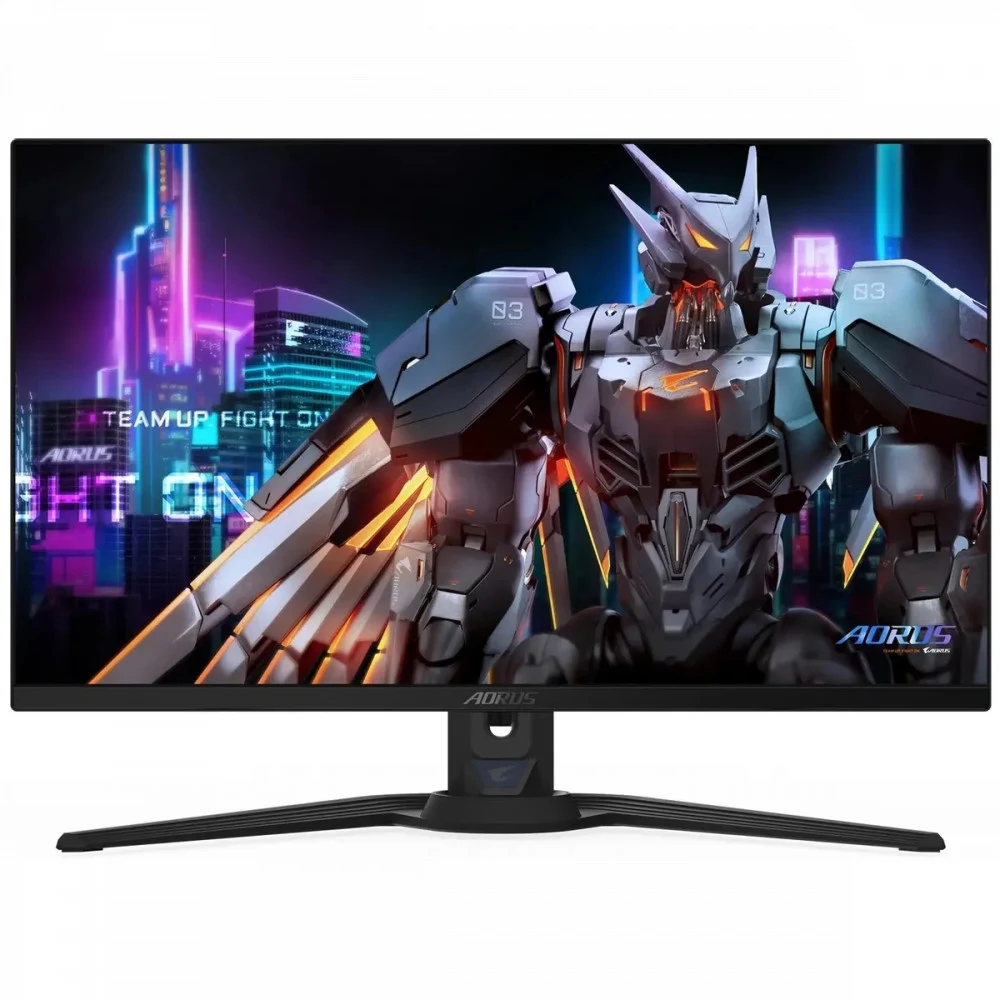 Монитор 27" Gigabyte AORUS FO27Q5P EK Black (QD-OLED, 2560×1440, 500Hz, 300 cd/m, 1,5M:1, 2xHDMI 2.1, DP 2.1 UHBR20, 1x MiniDP 2.1 UHBR20, DP 1.4 (HBR3) выход 3xUSB 3.2, USB Type-C)
